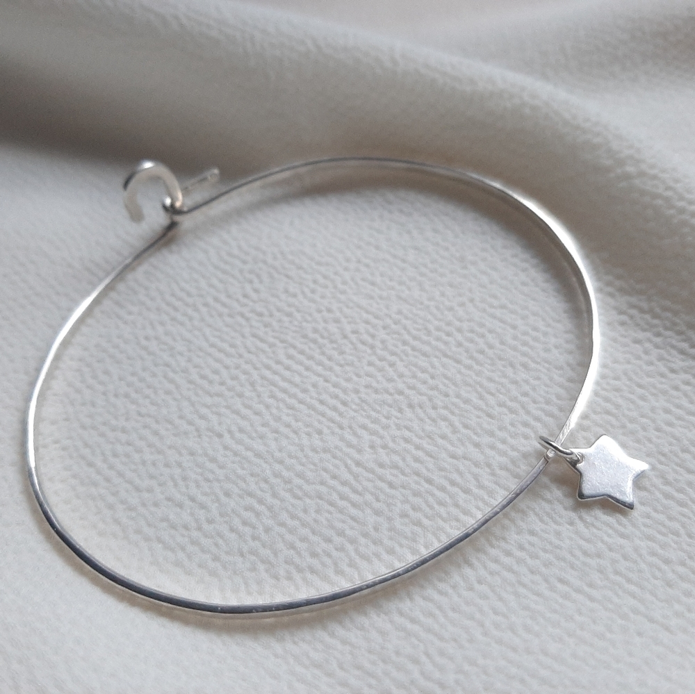 Sterling Silver Bangle Bracelet